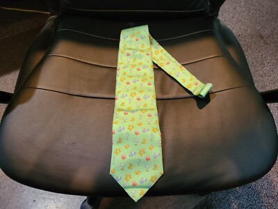 BMW LIFESTYLE Silk Tie. Green 100% Silk ... Made in Italy.