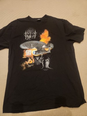 Star Trek 2XL Men's/Unisex Black Short Sleeve T Shirt