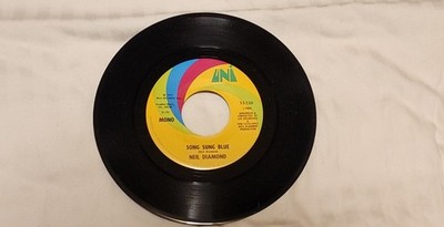45rpm Neil Diamond - Song Sung Blue -  1972 Original pressing / NM cond.