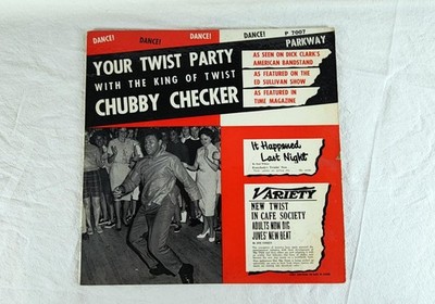 Chubby Checker Your Twist Party LP Parkway P 7007 Vinyl Tested No Skips
