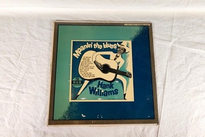 Hank Williams Moanin’ the Blues MGM E3330 LP Yellow Label Country Vinyl