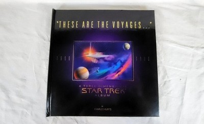 Star Trek These Are the Voyages 1996 30th Anniversary 3D Pop-Up Book Charles Kur