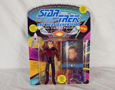 Star Trek TNG Q Figure Playmates 1993 #6058 MOC Sealed With SkyBox Card