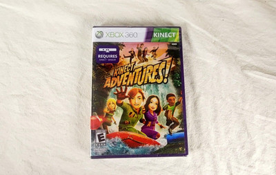 Kinect Adventures! Microsoft Xbox 360 2010 NEW Factory Sealed