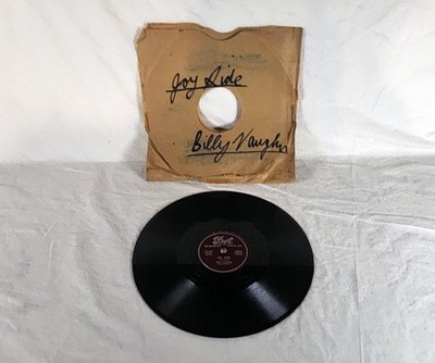 Billy Vaughn Melody of Love / Joy Ride 78 RPM Dot 15247 NM Original Sleeve