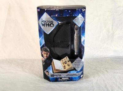 Doctor Who Journal of Impossible Things 10th Doctor Sonic Screwdriver Pen MIB