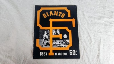 1967 San Francisco Giants Official Yearbook Willie Mays McCovey Marichal MLB