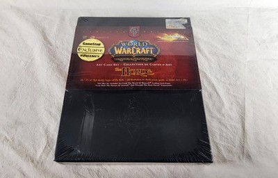 World of Warcraft TCG The Horde Art Card Set GameStop Exclusive SEALED 35 Prints