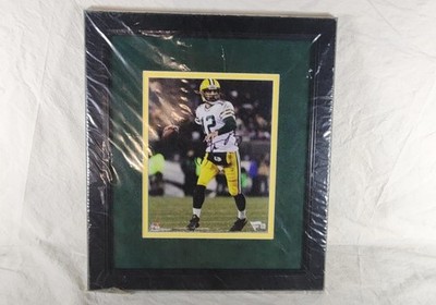 Aaron Rodgers Signed  Packers Photo Framed 15x17 Fanatics Authentic