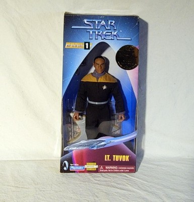 1997 Star Trek Lt. Tuvok 9-Inch Warp Factor Series 1 Playmates MIB