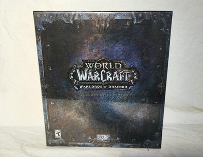World of Warcraft Warlords of Draenor Collector’s Edition PC Mac NEW Sealed