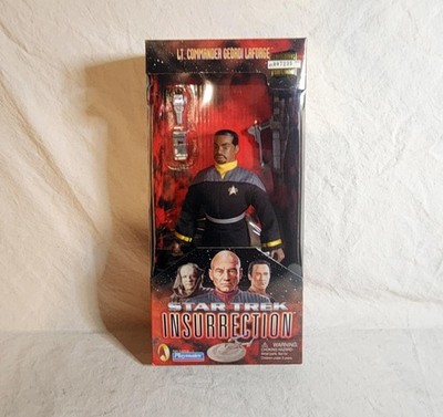 Star Trek Insurrection Geordi LaForge 9 Inch Figure Playmates 1998 NIB